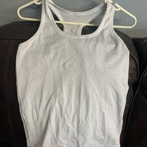 White Lululemon Tank